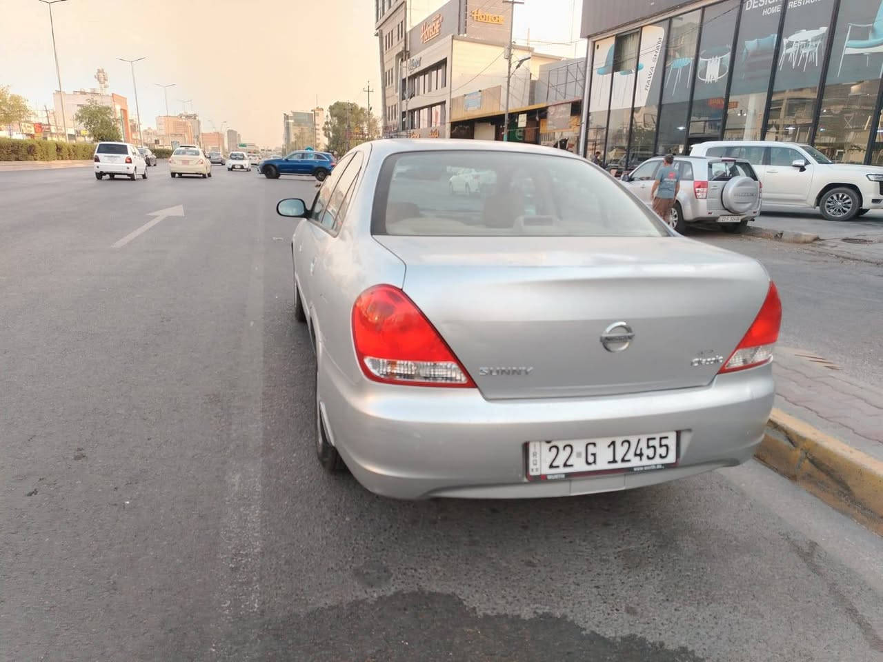 نيسان صني 2010

ماشية 267 الف
رقم اربيل
مكان السيارة اربيل 
ملاحضه سياره بيها شويه جراد 
السعر 98 ورقة
باقي تفاصيل تواصل على رقم 
***********
