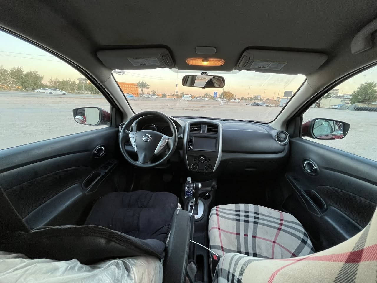 سلام عليكم للبيع او مراوس
� نيسان فيرسا موديل 2019
✅ لون ماروني مميز
✅ رقم أربيل – وكالة تحويل
✅ وارد أمريكي بدون أي ضرر
✅ ممشى 106 ألف ميل
✅ السيارة قبل يومين مسويتها كاملة
✅ حدادية جديده قبل يومين مسويه صدر كامل كامل 
✅ بيها تبديل جاملغ جه السايق داخل العراق فقط 
✅صبغ قليل في دعاميه الاماميه وخلفيه
✅ سياره  sv
✅ تحكم جهتين مع مثبت سرعة 
✅ شاشه تحكم 
✅ تايرات حاله 80‎%‎ 
✅ سيارة نضيفه جدا ستخدام شخصي
 

سعر 113 بيه مجال مكان نجف 

 *********** متواجد وتساب فقط
