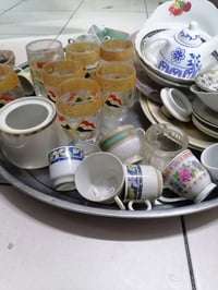 فرفوري • مواعين وفناجين • ١٠ قطع