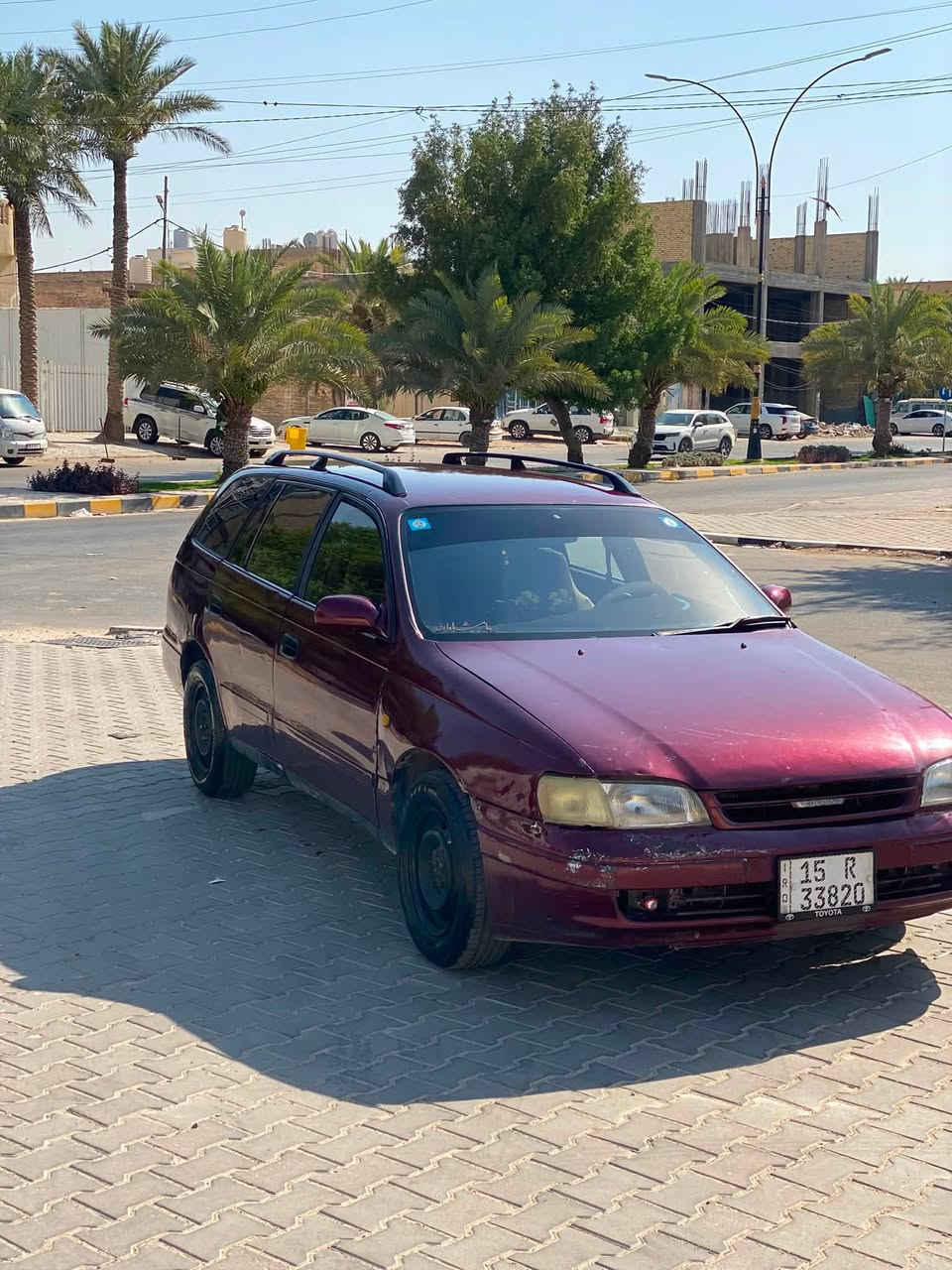 السلام عليكم 
سيارة كورلا ستيشن مديل ٩٤ مكانها نجف بأسمي مصبوغة عام للجمالية اكفلك محرك وكير السعر ٤٥ وبيها مجال بسيط للشراي للتواصل ***********
