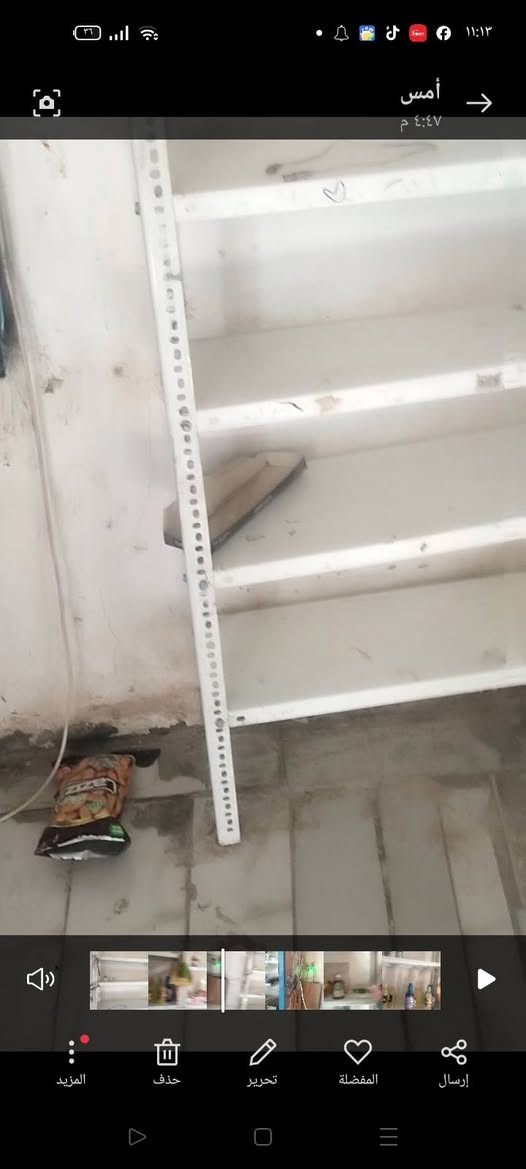 السلام عليكم رفوف مستعملة للبيع ثقيل
عدد 8 وبرادات عدد2 مجمدة جديدة للاستفسار ***********
