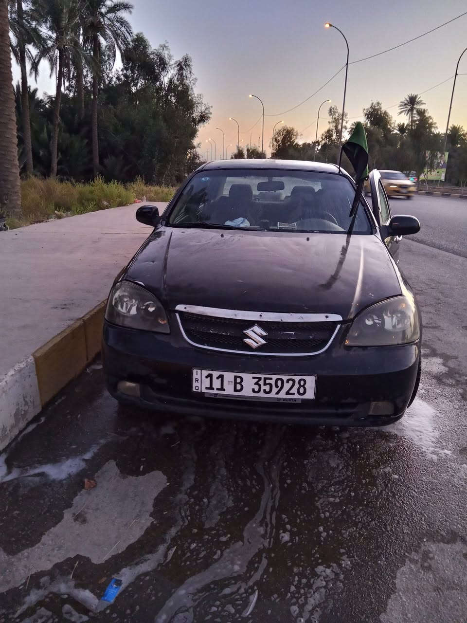 السلام عليكم سياره للبيع ساسوكي موديل 2006 سعر 48 ورقه ***********
