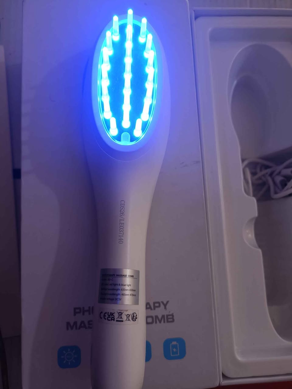 🚨 فرصة ما تتعوّض! 🚨
🔥 جهاز العلاج الضوئي + مساج للشعر (Phototherapy Massage Comb) 🔥
تعبت من تساقط الشعر؟ فراغات؟ قشرة؟
هذا الجهاز حلّك السريع بالبيت 👌
✅ ينشّط بصيلات الشعر
✅ يقلّل التساقط ويقوّي الجذور
✅ علاج ضوئي أحمر وأزرق لنتيجة أفضل
✅ مساج مريح يريح الأعصاب
✅ شاشة رقمية + تايمر ذكي
✅ شحن USB – خذه وياك وين ما تروح
📦 جديد بالكارتون – لم يُستعمل
🎯 مناسب للرجال والنساء
🎁 هدية مرتّبة وقيمة
💥 السعر مغري جداً 29 الف مع التوصيل 
📍 المكان: (ناصريه / سوق الشيوخ )
⚠️ الكمية محدودة…

⚠️ ملاحظة ( تفحص كدام المندوب يله تستلم الجهاز شرط الفحص ) سوق الشيوخ, ذي قار


**إذا كنت صاحب هذا الإعلان وتريد حذفه لأي سبب، رجاءا أرسل رسالة إلى الدعم الفني**
