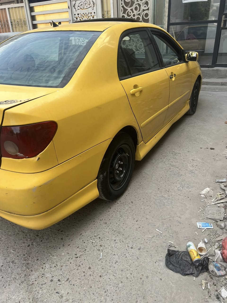 كورلا نحله S فتحه سقف موديل ٢٠٠٨ وارد أمريكي حادث دعاميه بدون ايرباك مكينه ١٨٠٠ حاويه قبل ١٤ يوم شاده كهربائيات شغاله تخم تاير  رقم بغداد نكليزي هيأ وغرامات مصفره سنويه بسمي السعر ٨٠ مكاني الزعفرانيه ***********
