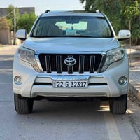 برادو 14 للبيع مكفولة من البارد و الصبغ و التبديل  بيها فقط جرد بالصبغ...