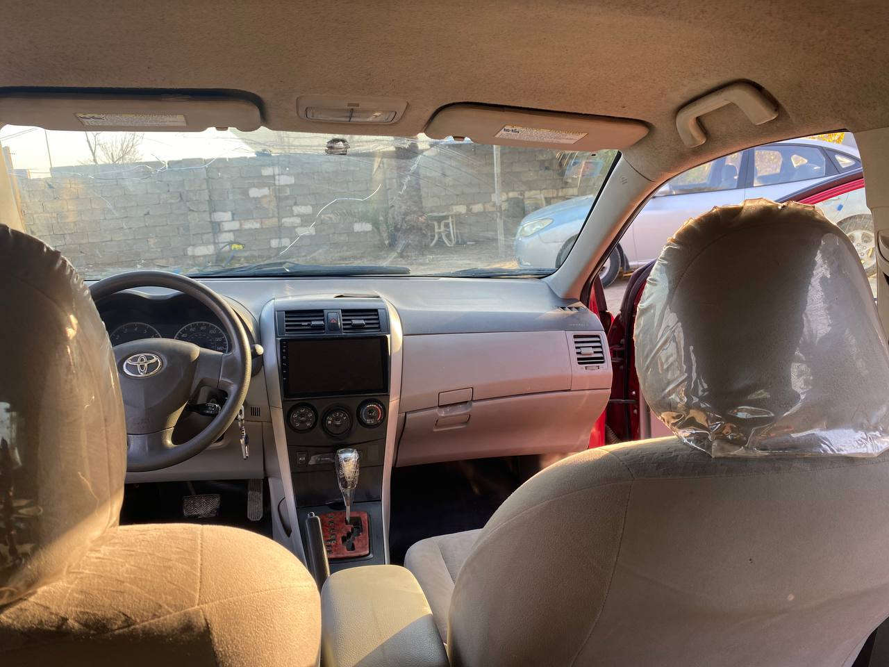 السلام عليكم كورلا 2009 وارد امريكي
بدون تبديل أو بارد ضرر نص دعامية امامية 

بيها صفحة السايق رش اثر جراد  
كير محرك اكسن مكفول 
تبريد تدفئة 

***********
