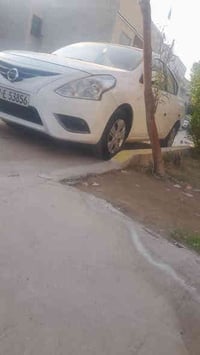 نيسان صني موديل 19 بليته زركه هندي سياره مقفوله من صبغ وتبديل تبريد تت...