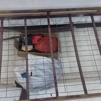 سرير حديد أطفال • ١٦٠×٨٥سم • بغداد