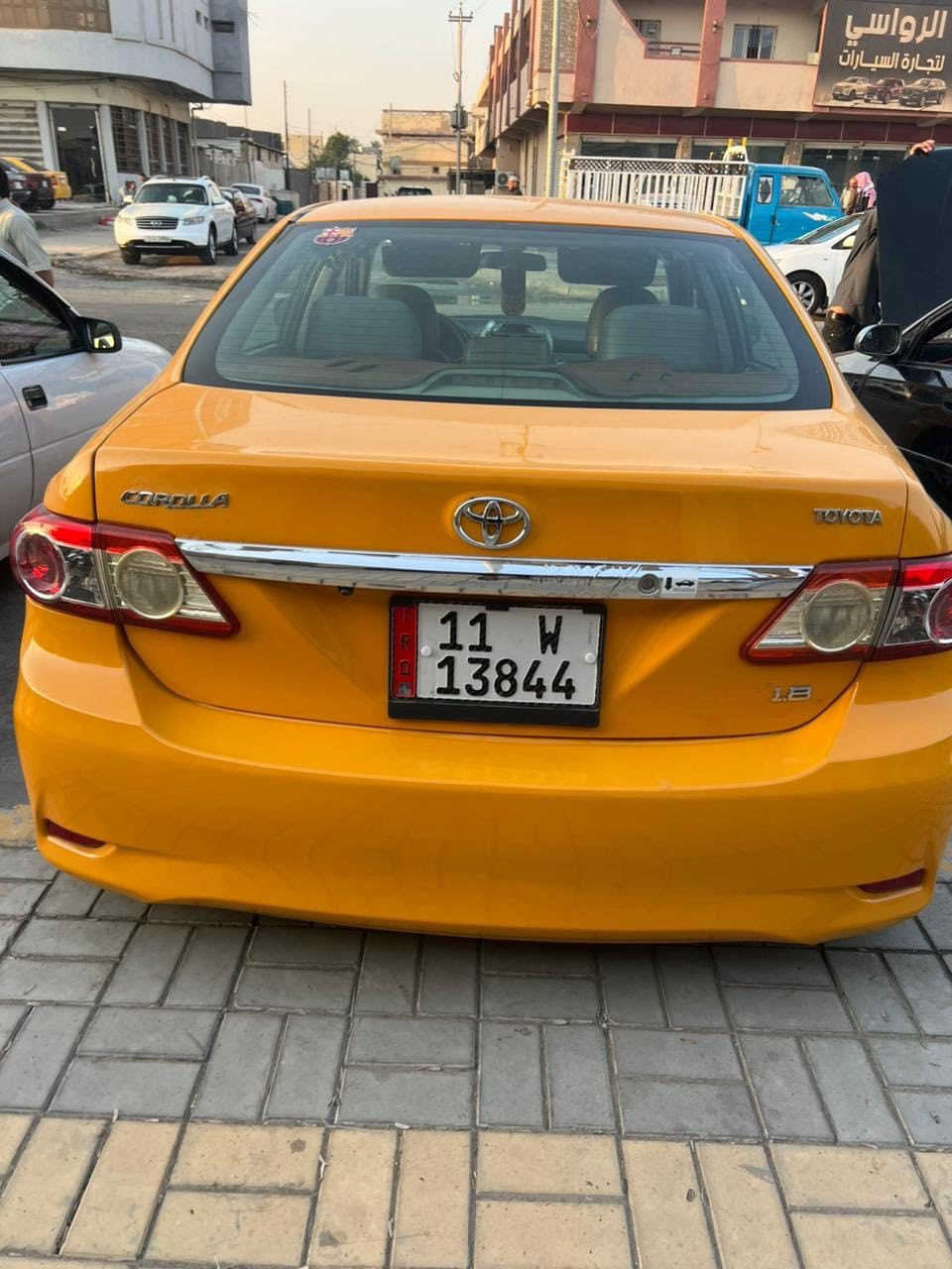 السلام عليكم للبيع كورلا 13 امريكي شادله مكينه مال 19 حادثه جاملغ وبنيد بدون دواخل صدر جديد تخم تايدر جديد رقم بغداد دولي بأسمي تحويل ثاني يوم مصفره هيئه وغرامات 
السعر 108$
مكان السياره الفلوجه ناحيه الصقلاويه
***********
