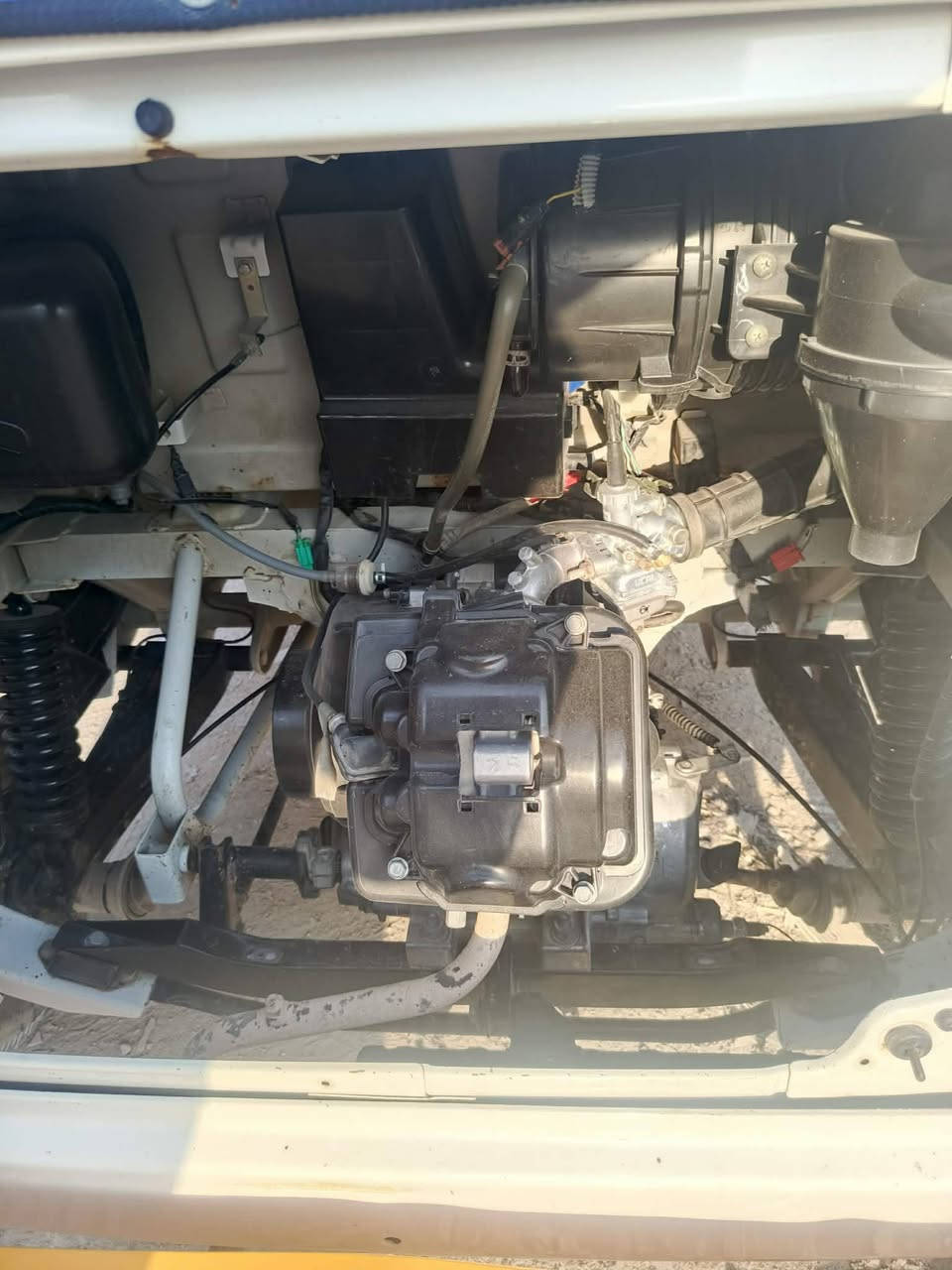 سلام عليكم TVS مكفوله من ضربه تكتك جاهزه من كلشي محرك مفتوح بس شرط لا تبخير ولا تنقيص سعر 5000 مكاني كربلاء رقم وسنويه بسمي   ***********
