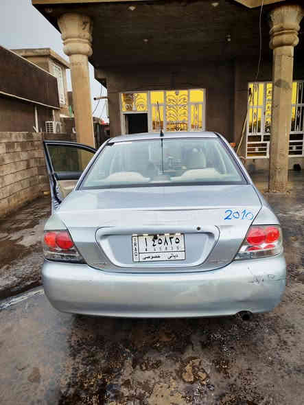 لانسر موديل 2010 خليجي بيهة  باب السائق ولباب خلف السائق مصبوغات كلير وخشم الجاملغ الخلفي طخة بسيطة عالبارد  شرط بدون  معجون و الباقي كفالة عامة شرط السونار مكينة 2000 شادهة جديد مال حاوية گير مكفول تبريد ثلج تخم تاير جديد صدر جديد السيارة ماا ناقصهة اي شي گبل للشارع ماتصرف عليهة ربع ترايك للبصرة 
معروضة ب 85 وبيهة مجال 
مكان السيارة بغداد. تقاطع النهروان مكلف بالنشر للاستفسار 
***********
