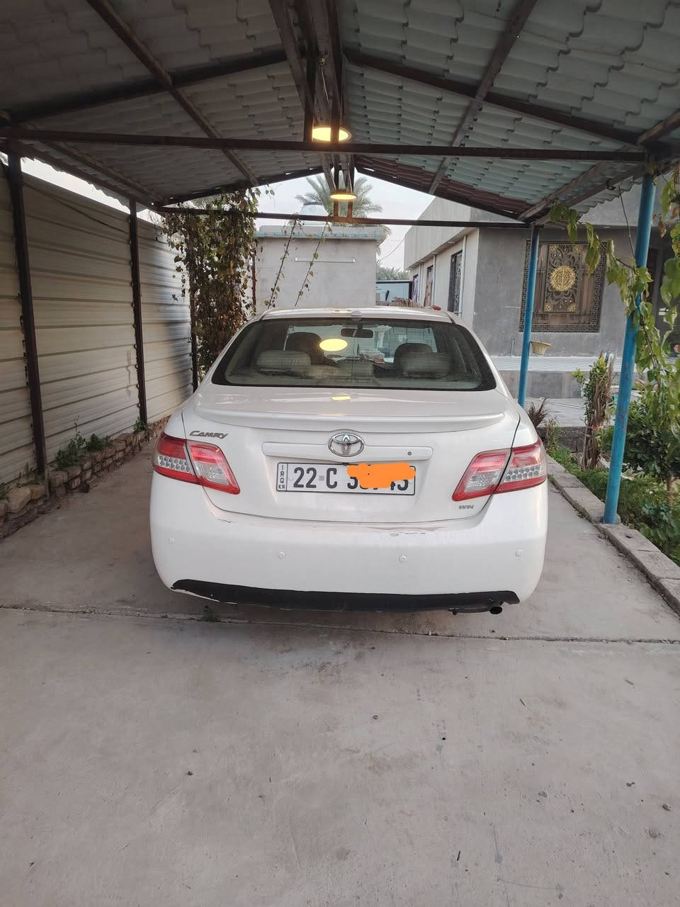 كامري خليجي ٢٠١٠
مواصفات Gl
رقم شمالي 
4سندر 2400
محرك كير خير من الله
ممشاها موضح بل صور
السيارة كلين وتكحيلات  جوه ايدي فقط دعجه بلجنطه يم الرقم
مكاني شمال بغداد
سعره ١٢٠ بيه مجال وقت البيع
***********
***********
