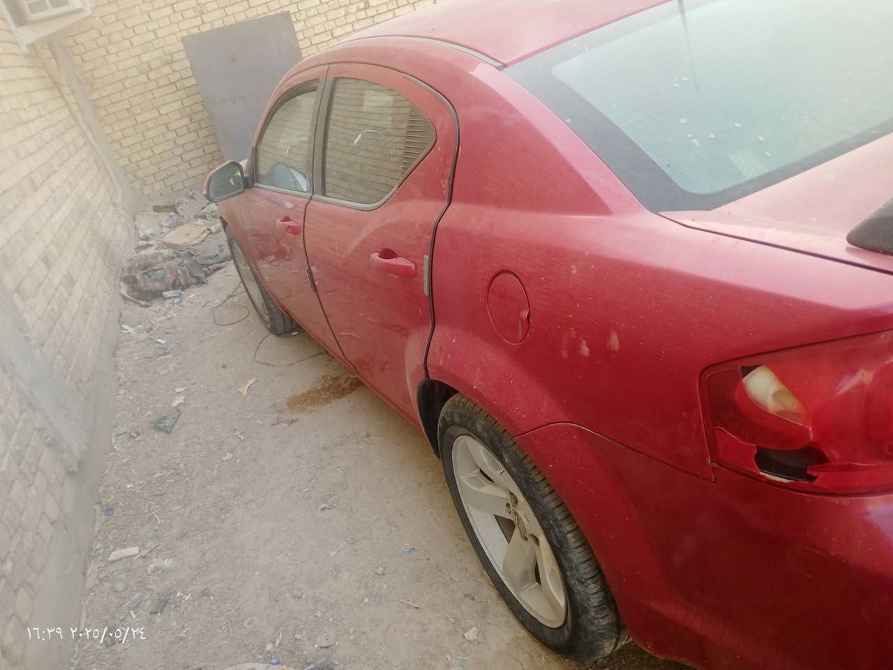 افنحر 2013
مكينه 2400
حداديه %50
سنويه صاقطه 
السياره بيه قاصر واحد 
مكان السياره الناصريه مركز 
السعر 45وبيه مجال 
الاستفسار *********** واتساب
