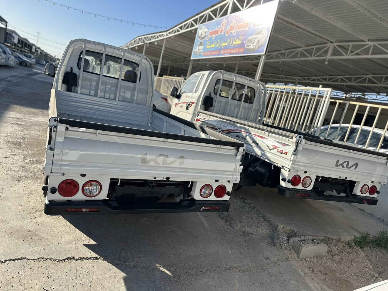 السلام عليكم
كيا 2700 
موديل 2026

كيا دبل 
موديل 2025 /2026

كيا 3000 مسكر 
موديل 2023 

معرض الامير لتجاره السيارات 
 
العنوان : بغداد اليوسفيه قرب سيطره 75 مداخل بغداد

الاتصال :***********

***********
