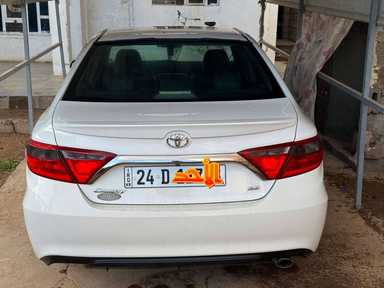 السلام عليكم
للبيع كامري 2017 Se
اللون ابيض

رقم دهوك سنويه لل 32

صبغ  بونيد فقط وجاملغ امامي جه سايق  بدون دواخل والباقي كفاله عامه بيها بارد عكد اربع اصابع بجاملغ الأمامي عكس السايق  السونار مرفق آخر صوره 

شاشه +كاميرا 

تحكمات استيرن 

نظام ايكو

تبريد ثلج 

تخم تاير جديد صدر كله جديد

محرك ما مفتوح شرط لاتنقيص لا صرف ولا بخار 

گير شرط 

ماشيه 119ميل حقيقي 

سياره جاهزه من الدعاميه للدعاميه ما تصرف عليها ربع ومابيها اي نقص

السعر 155 وبيها مجال////////

 

بيع ويرهم مراوس حسب القناعه ///ملاحضه مراوس واريد فرق ما انطي وماريد راس براس راس براس ما اراوس 

العنوان:الشرقاط _الساحل الايسر

رقم الهاتف 
***********

َ
