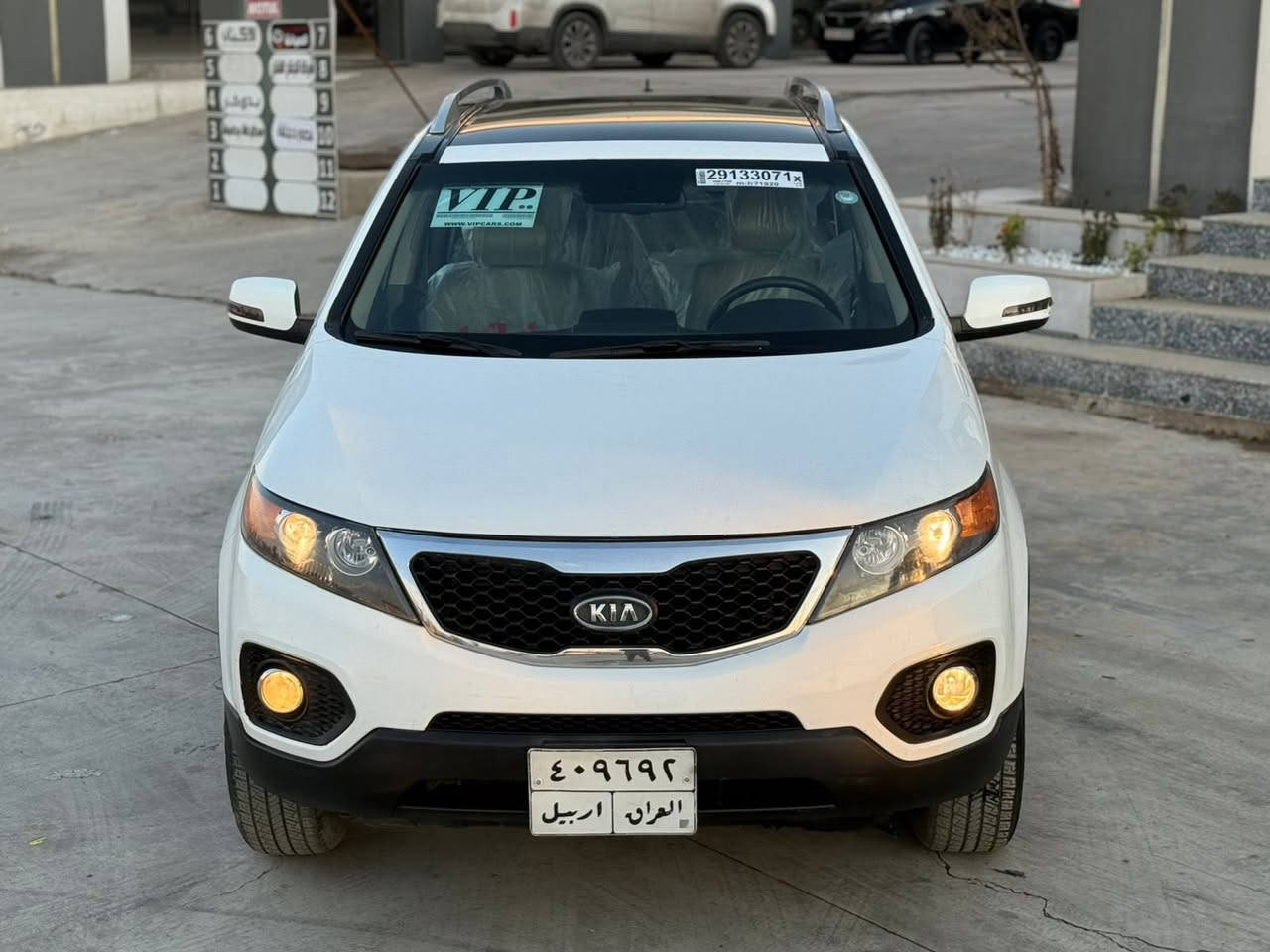 للبيع
سورنتو 2011 فول مواصفات رقم اربيل شرط التحويل وارد خليجي حجم محرك 4 دوش بشرط هوة والكير سيارة بدون صبغ حيل نضيفة 
بانوراما
حساسات
كشنات كهرب 
ويل كبير كروم
اشاير ترحيب
تحكمات ستيرن
شاشة 
كاميرة 
اشاير ترحيب من تفتح الباب
7راكب
تبريد قطعتين 
اشاير بل مري
بك لايت ليزري 
وبعد بيها مواصفات السعر 145وبيها مجال مكان السيارة موصل 

‏0770 559 0770

***********
