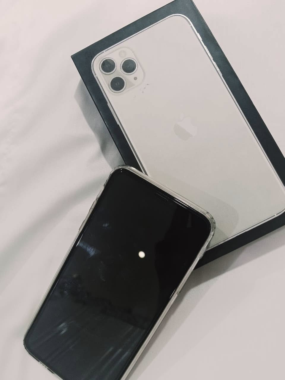 سلام عليكم
آيفون 11برو ماكس 
نضافه 100‎%‎
بطاريته 97‎%‎
جهاز ما امبدل بي اي شغله نضيف كلش 
👇🏼للاستفسار اكثر اتصل ع الرقم 👇🏼                   🔺***********🔺
