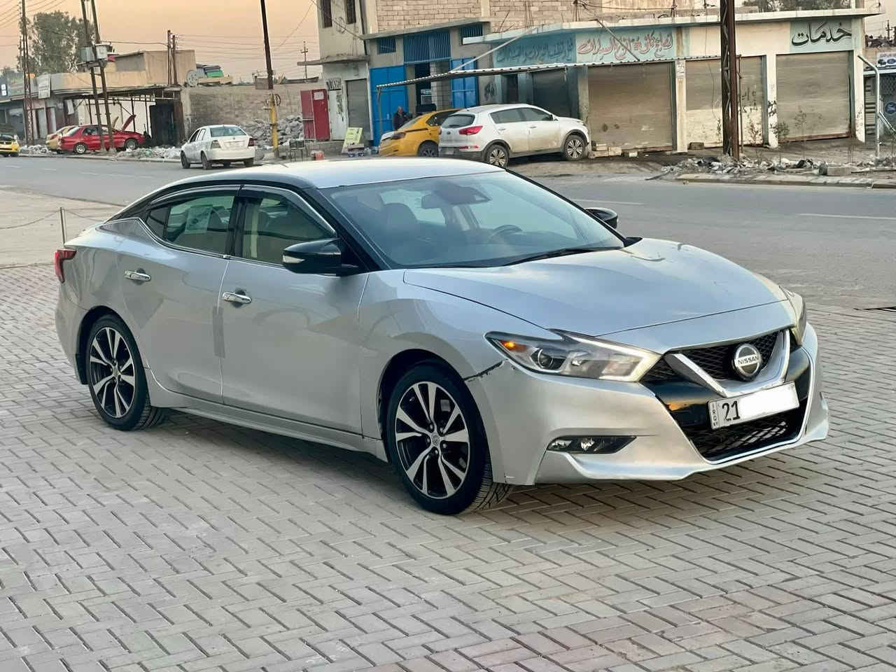 للبيع ومراوس سعر مناسب بلاش
نيسان مكسيما 2021 سعر 115 
سياره بدون حادث بيها كم قطعه سرقه من امريكا فقط انطيها حزام شرط بدون حادث او ضربه بدون ايرباك دواخل
محرك حجم V6 
محرك كير تبريد طخم شرط 
ماشيا 111 كيلو 
مواصفات SV 
بصمة ابواب 
بصمة تشغيل + تشغيل عن بعد 
شاشه كبيره كامره خلفيه 
تحكمات استيرن 
كشنات جلد 
كشنات كهرب 
تبريد قطعتين 
خمس انضمة قياده 
تبريد تدفئة شرط 
سياره جاهزه ومايعوزها دينار مصرف 
رقم هزه وسنويه جديد باسمي السياره شرط التحويل مكان سياره القيارة 
***********
