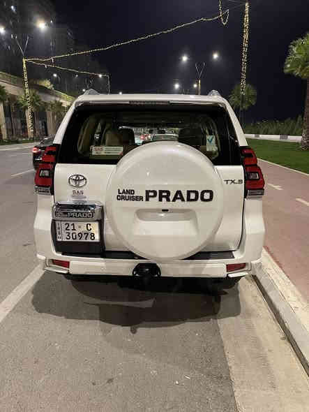 سلام عليكم 

برادو 2020
Txs 
كلين تايتل 

مواصفات 
كامرة خلفية
فتحة سقف 
بصمة 
مثبت سرعة
شاشة أندرويد
مقاعد كهرباء
مانع الانزلاق
تشغيل عن بعد 
مصابيح زينون 
مصابيح ليد
و بعد بيه موصفات 
تخم تايرات جدد 
السيارة بوليش+ نانو 
 السعر ٤٢٥ و بيه مجال 
الاستفسار
***********
