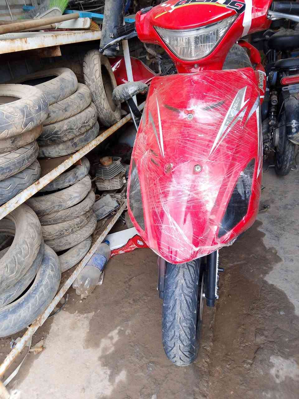 سلام عليكم ورحمه الله وبركاته للبيع دراجه GY6 مجفت جديد محرك 150  الدراجه شلعه ومعدل السعر المطلوب 450 وبيها مجال  ستفسار خاص المكان تكريت العلم


**إذا كنت صاحب هذا الإعلان وتريد حذفه لأي سبب، رجاءا أرسل رسالة إلى الدعم الفني**