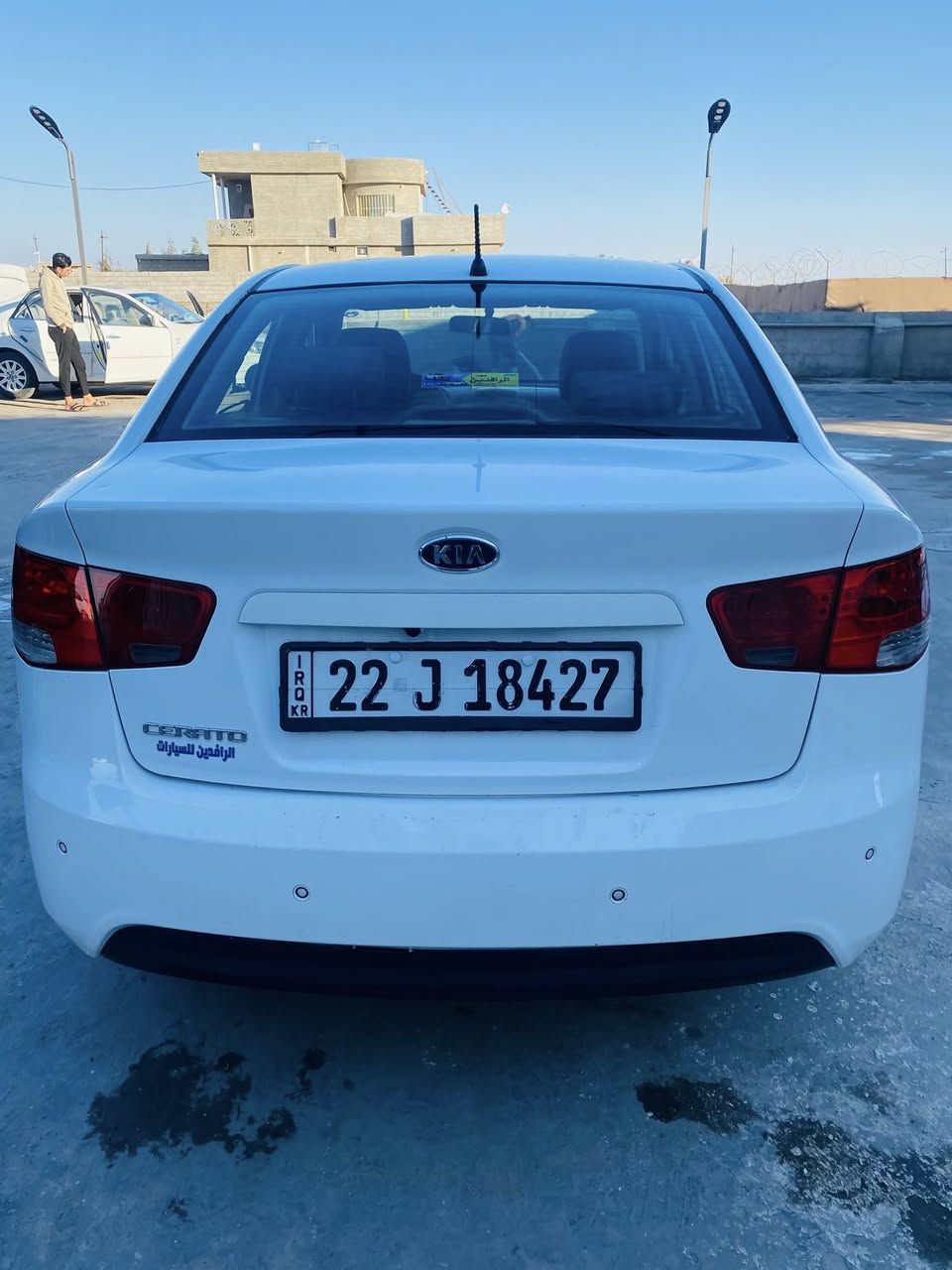 كية سيراتو خليجي موديل 2011 رقم اربيل  سيارة نضيفة 
محرك 1600 دوش بلادي ممفتوح ع وضع الشركة

كير اوتوماتيك مكفول 6 نمربلادي ممفتوح

تبريدثلج كمبرسسر ميكانيكي

تدفئة شغالة

تخم تاير جديد صدر جديد

مري شفط
السياره خليجي الداخل لونين 
تحكم استيرن نضام ايكو شاشة كامرة خلفية، 
ضرر جاملغ امامي مبدل نفس الون مكفوله من الصبغ وبيه شويه بارد

السعر 105 بيهة مجال*********** 
العنوان صلاح الدين الضلوعيه
