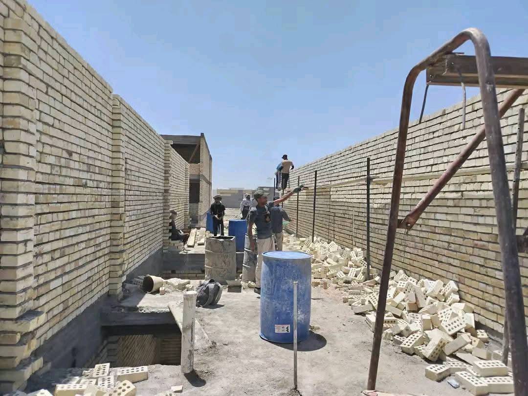 هيكل ١٠٠ متر الغزاليه نهايه شارع المركز اراضي الصناعه والمعادن علما ان الهيكل مبني درجه اولى