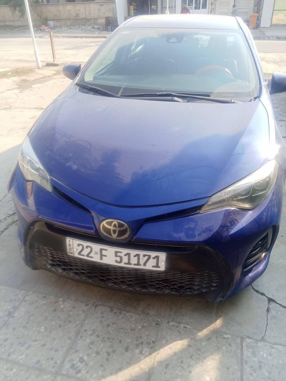 سلام عليكم كورلا 2019فئه se مواصفات سلايت تحكم ستيرن كامله المواصفات ماعده البصمه حادث السياره كلين كندي مكانات رصعات بارد محرك كير صدر كفاله عامه ما بيها اي نقص رقم اربيل شرط تحويل ثاني يوم السعر 136 ورقه  مكان السيارة بغداد العامرية للاستفسار ***********
