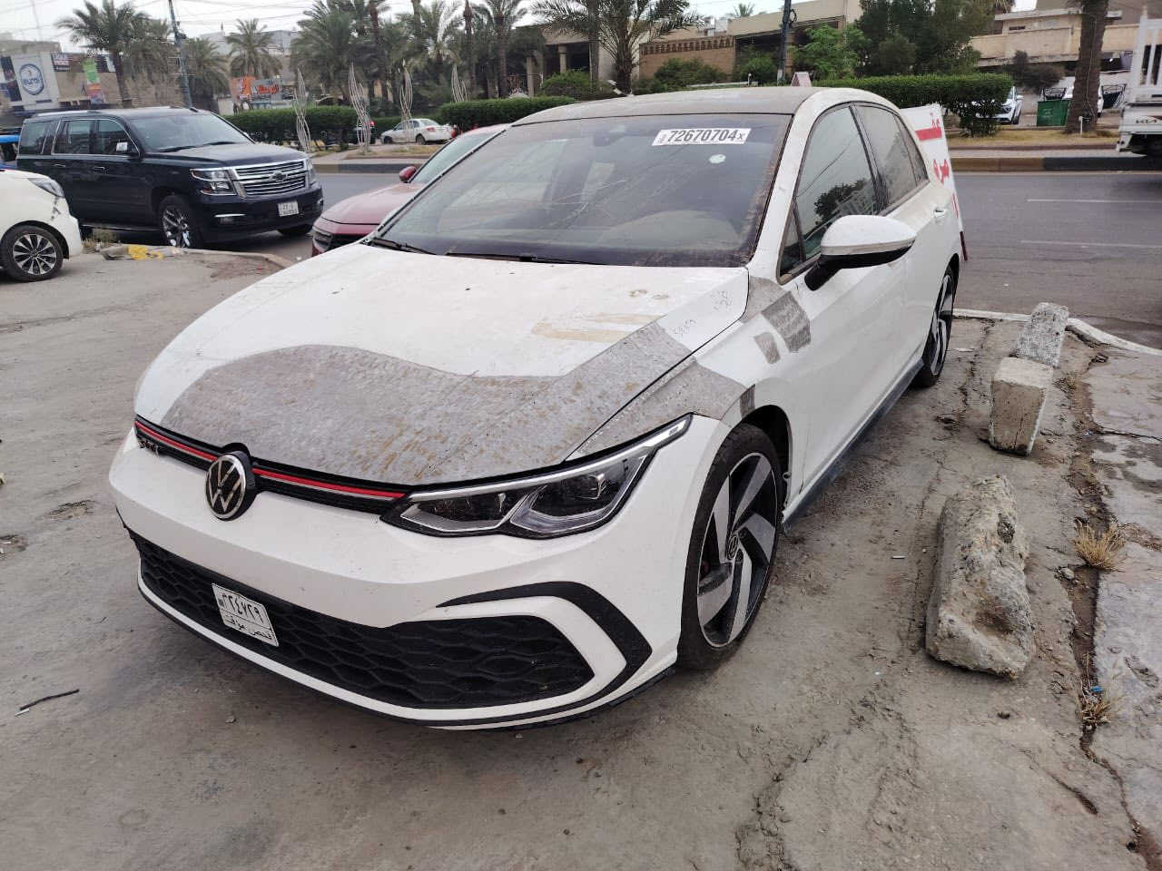 سلام عليكم شباب
موديل ٢٣ ماشية ٣٨ الف GTI فوول مواصفات كير عادي حادث مرفق بالصور قطعتين نفسهن مصلحات السيارة صاروخ وعليه شوته abrوعطاس السيارة صاروخ معنى الكلمة وبيه هواي سوالف ويل oz سبايدرات دوس لحية امامي حلوك صالنصة اكرابوڤك 
المواصفات 
رادار امامي 
رادار خلفي 
حساس امامي خلفي 
نقاط عمياء 
كامرة خلفية 
سايد بريك كهرباء 
كامرة خلفية 
بصمة 
دخول ذكي والخروج كذلك 
خروج عن المسار رجاج ستيرن 
كشن كهرباء داخل مخمل 
وعليه ادامة كاملة 
السعر ١٨٥ مجاله جدا بسيط 
***********
مكاني بغداد
