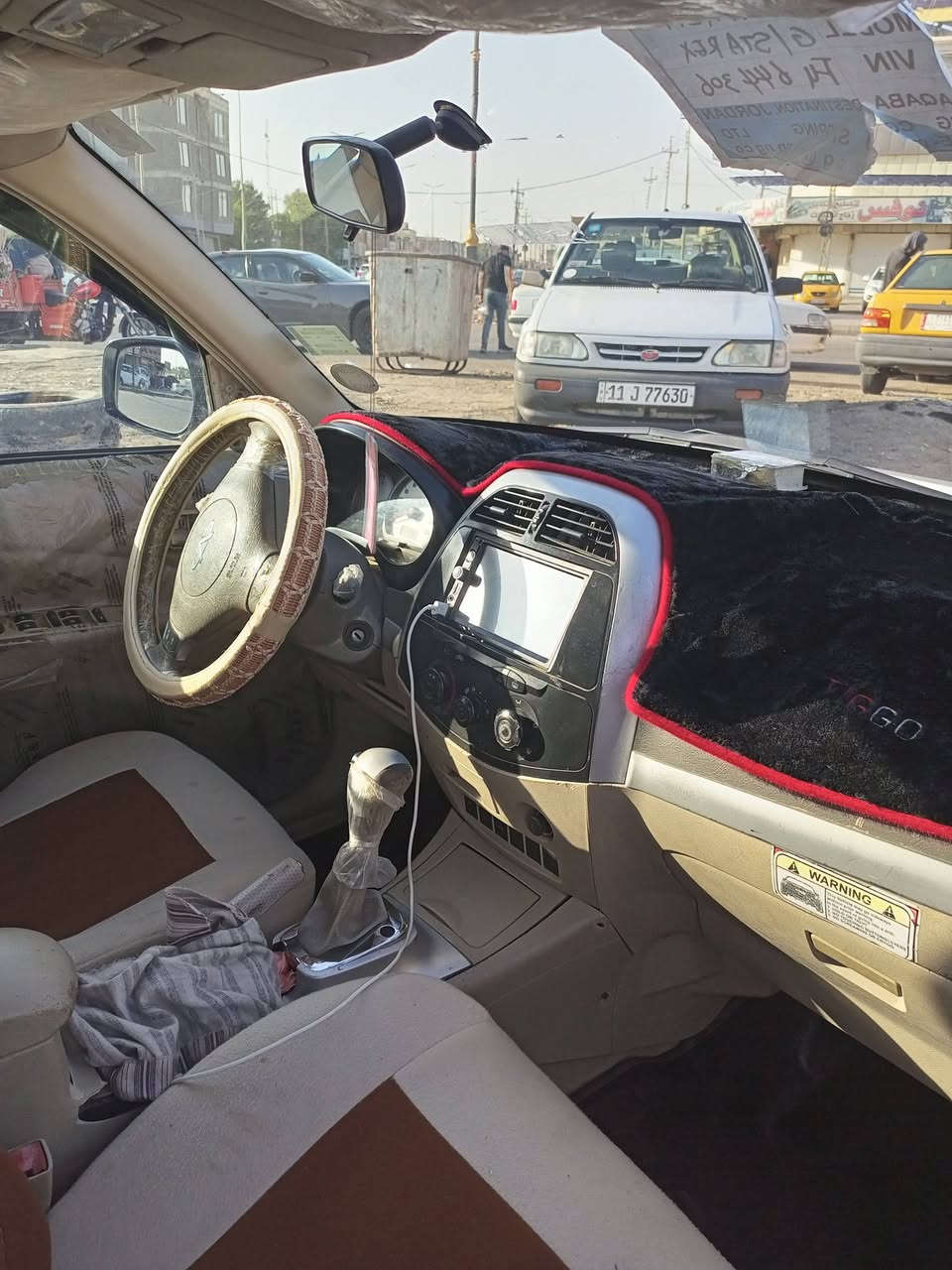 شيري تيگو  مديل 11 مكفولة كفالة عامة كلشي شغال تبريد سيارة جاهزة من كلشي 
(گير ومكينة ميكانيك وليس كهربائي)
السنوية مجددة إلى  2030 
السيارة ابسمي مشروع وطني 
60ورقة.. بيها مجال قليل 
***********
