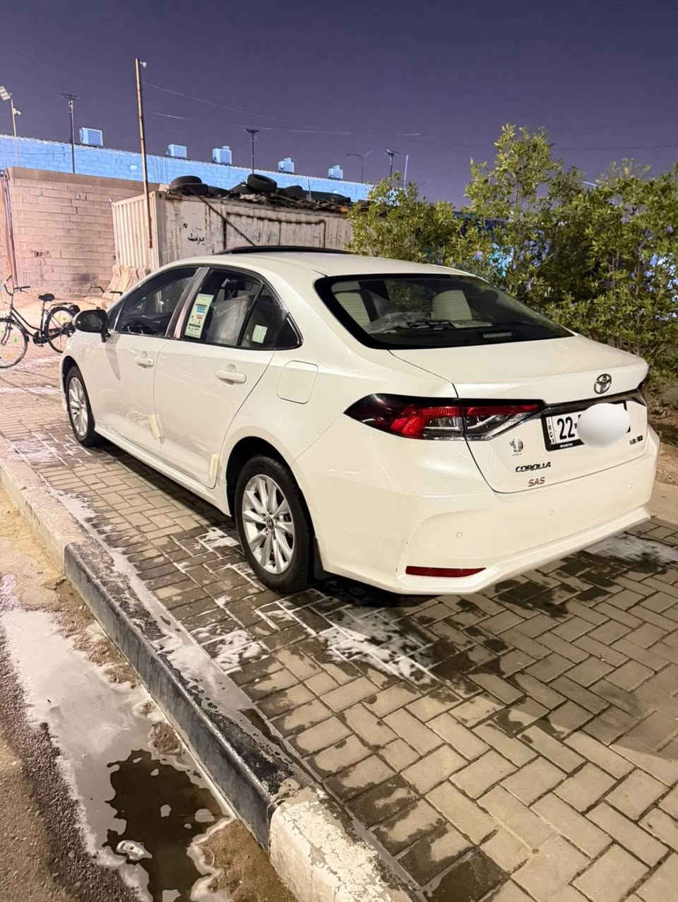كورلا SAS
خليجيه 2023 صدفيه مكينه 1800 

50km 
حساس امامي خلفي  
مداخل بيجي مخمل 
كامره خلفيه 
شاشه Apple CarPlay
لد نهاري 
5 ويلكب بلادي 
فتحه +بصمه 
صندوق ذكي 
للستفسار بيع او مراوس   ***********

