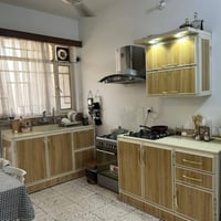 كاونتر المنيوم • سطح مرمر • مستعمل نظيف