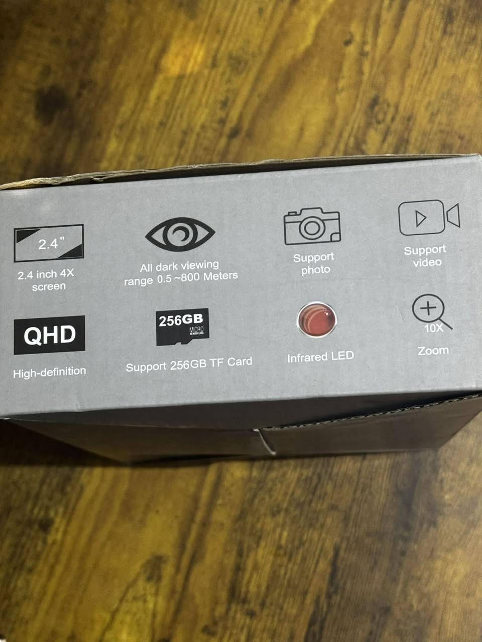 يالله سلام عليكم 
 ناظور رؤية ليلية 

ناظور قوي يشوف بالليل بوضوح، يفيد بالصيد والبر والرحلات.
تكبيره 2.5 ومريح بالاستخدام.

الحالة: جديد ونظيف.

سعره70


**إذا كنت صاحب هذا الإعلان وتريد حذفه لأي سبب، رجاءا أرسل رسالة إلى الدعم الفني**