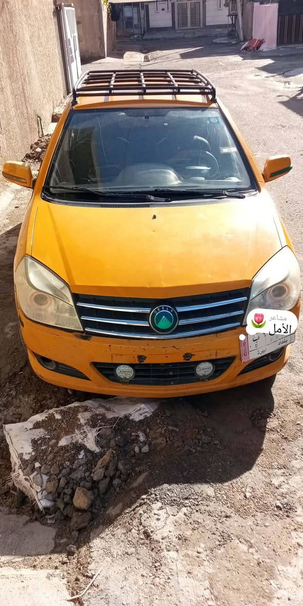 سياره جيلي  موبل خير من الله رقم بغداد مكلف بالنشر سياره شغاله وكل شيء ما بيها سياره مكانها بغداد السعر 40 بيهه مجال  واللي يحب يتصل على مصفره السياره***********
