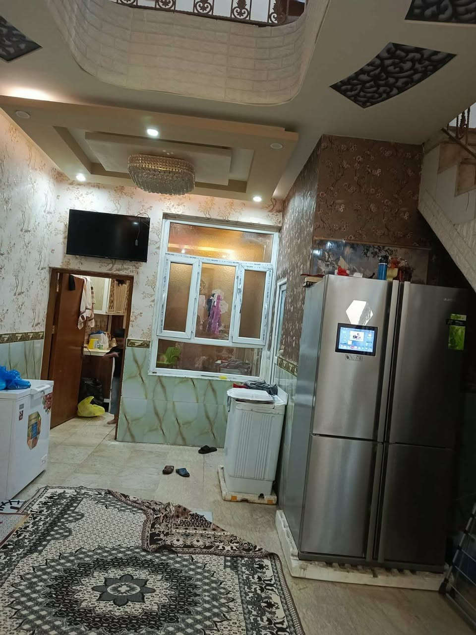 بيت الرهن 100 متر
نجف حي ابو طالب قرب دور القضاة..
.... طابقين....
الطابق الاول يحتوي على صالة ومطبخ واستقبال وصحيات..
الطابق الاول بدون استقبال..
الطابق الثاني يحتوي على غرفتين وصالة وصحيات.
سعر الرهن 40 مليون @إشارة


**إذا كنت صاحب هذا الإعلان وتريد حذفه لأي سبب، رجاءا أرسل رسالة إلى الدعم الفني**