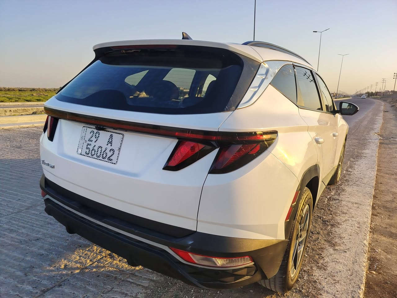 سلام عليكم توسان موديل 25  سياره جاهزه من كل شيء لسعر 155 بيه مجال شراي ***********
