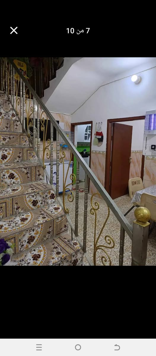 بيت للبيع مساحه 120طابو زراعي سند 25 بنادر الثانيه شارع زين العابدين تفاصيل البيت 3غرف وحده جوه وبيه سويت وثنين فوك كلدور مطبخ حار وباردصيحات داخليه وخارجيه طارمه صاله سعر 85البيت كامل من كلشي ماناقصه شيء يعني يأخذه يجيب غراضه ويكعد وياه البيت غرفه نوم وكاونتر الستفسار اكثر يتصل ع هذه الرقم ***********
