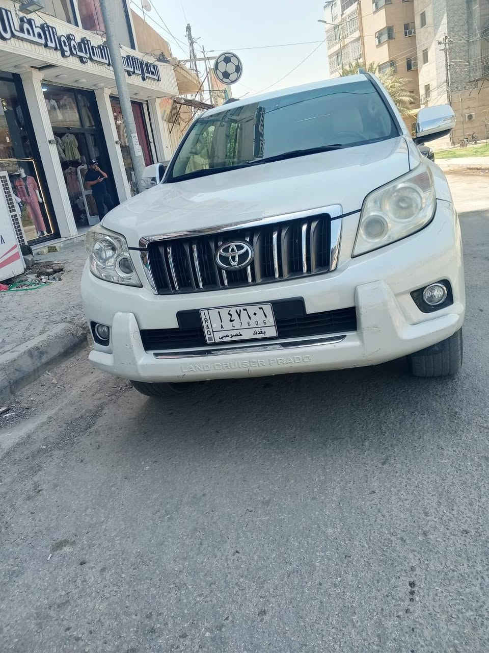 تويوتا برادو2012 tx
كويتي فول مواصفات

دبل تانكي

سلايد روف 

بصمه

داخل صاج

تبريد 3قطع وثلج 

مري شفط

كشنات جلد

مكينه6سلندر

7راكب

5ويل كب+تخم تاير جديد

حساس خلفي

كفاله عامه من ضربه وصبغ وتبديل والبارد 

العنوان كربلاء سعر 268 ابسمي تحويل مباشر سنويه الغايه 2029رقم الهاتف ***********
