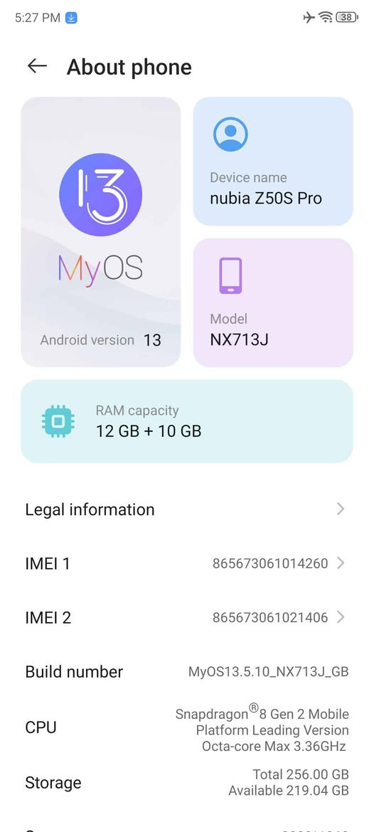 Nubia Z50S pro 
RAM 12+10 
256GB 
Snapdragon 8 gen 2 اگره نيه له دواى خوى 
١٢٠ دةخوينى له بوبجى بةس له بةرنامةى fps ١٤٤ اخوينى زور زور بقواته 
٣٨٥,٠٠٠ 
معامليكى برايانه 
توخوا موشتةرى ني جات مةكه السليمانية, العراق


**إذا كنت صاحب هذا الإعلان وتريد حذفه لأي سبب، رجاءا أرسل رسالة إلى الدعم الفني**