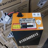 بطاريات ليثيوم فوسفات • اسكوتر وكرسي كهربائي • قدرات 24V-72V