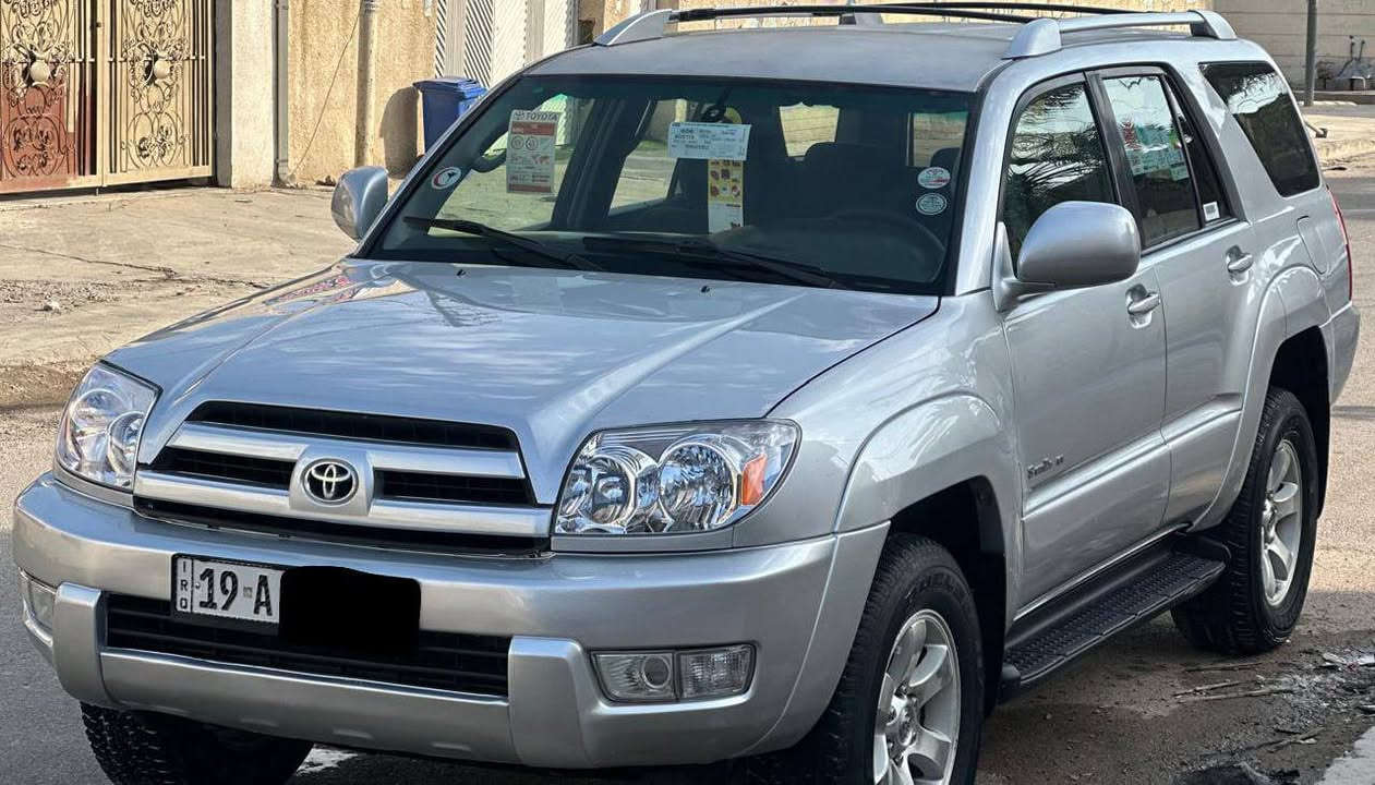 السلام عليكم عندي تويوتا فورنر 2005وارد أمريكي حادثه جاملغ أمامي بدون دواخل بدون ايرباك وبيها رشات صبغ قليله أثر جراد السياره محرك وكير مكفولات محرك 6اسلندر 4000 مكفول من تبخير وتنقيص ودخان مواصفات السياره تبريد قطعتين كشن السائق كهرباء شاشه جبيره لايت عدسه 5ويلكب فول أوتوماتيك تحكم ستيرن دواخل رصاصي وبعد بيها اهواي مواصفات مذاكرهن السياره تبريد حداديه وباتري وتخم تاير وكهربايات كله مكفول السياره ماشيه 182حقيقي قابله الزيادة رقمه كربلاء الدولي مشروع وطني شرط التحويل السعر 120 وبيها مجال للطيبين استفسار علئ هذا الرقم *********** مكان السياره بغداد الدوره بغداد, العراق
