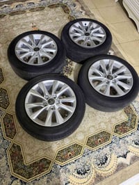 وياله و تايرات البيع مال كوله جديدات   حجم ١٦ ويل وتاير   سعرهن ٣٠٠ ال...