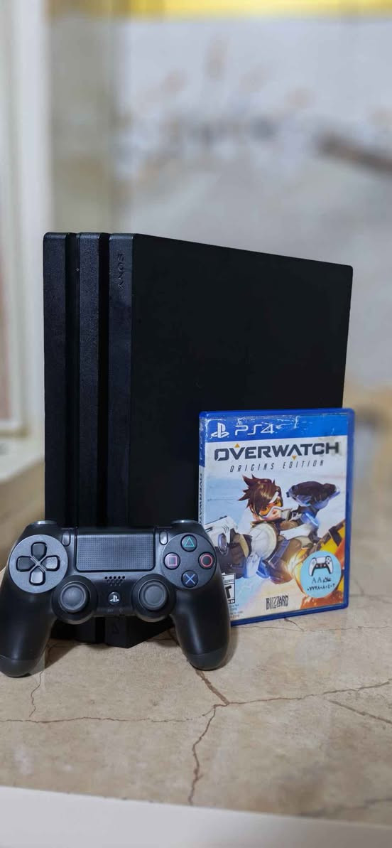 Ps4 pro / بلي 4 برو
ذاكرة 512 
اونلاين شغال 100٪
ويا لعبة اوفر ووتش 
ملحقاته 
الجوستك اصلية مالته 
كيبل HDMi  و كيبل يدة
السعر 310 وبيه مجال 
العنوان بغداد الدورة حي آسيا
*********** بغداد, العراق
