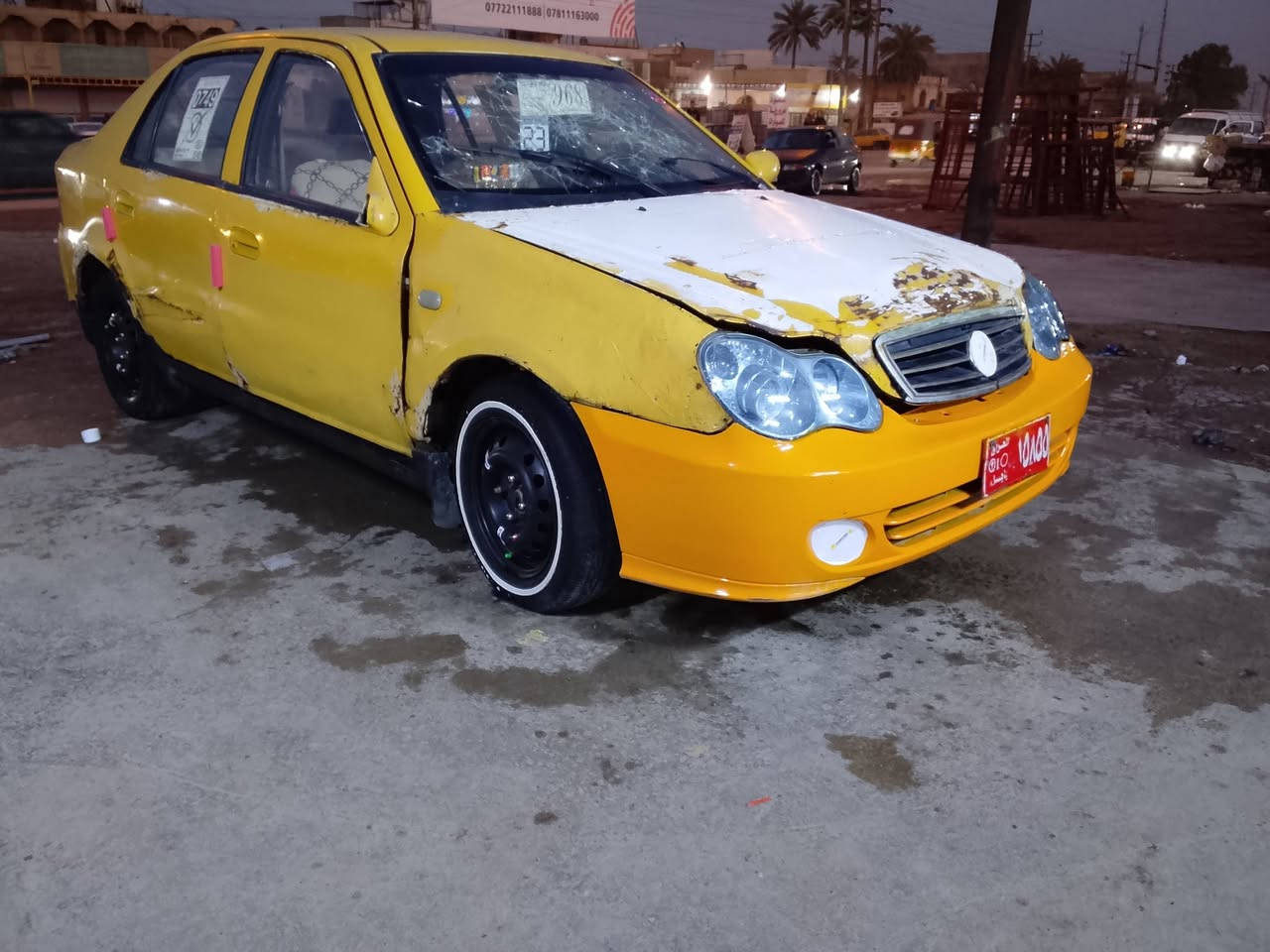 سلام عليكم سياره جيلي موديل 10 رقم بابل صدامي بدون تحويل بدون تحويل سياره كير مكينه كورله اكير اوتو باتري جديد كهربائيات كلها شغاله سياره حلوه مال شغل سعرهه 7ورقات مكاني بغداد الزعفرانيه ***********
