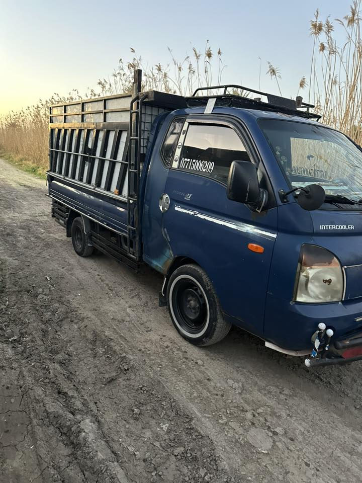 هونداي بورتر موديل 2008
السعر 79وبي مجال
ديالى 
***********
