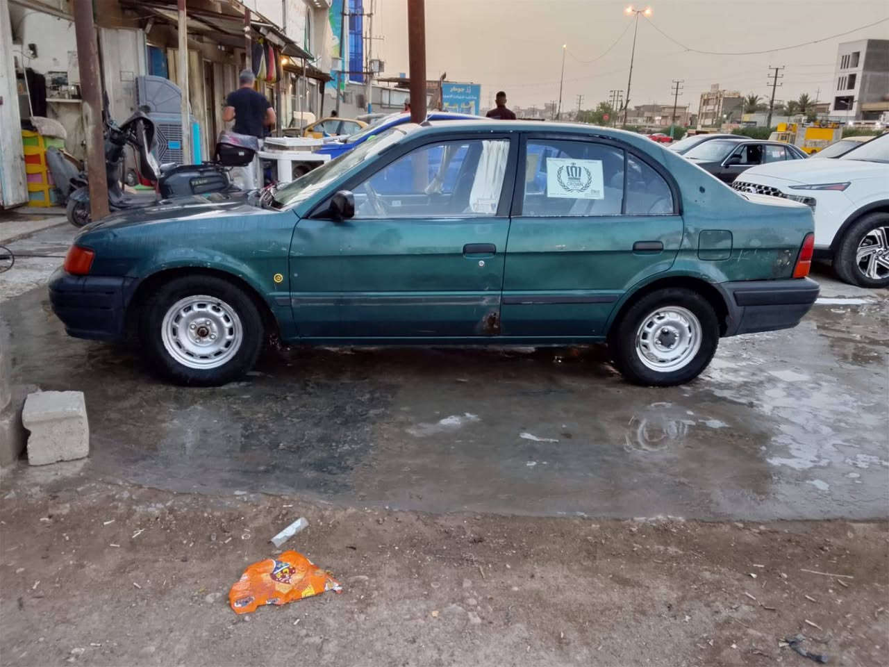 السلام عليكم كورلا موديل 96 رقم بغداد دولي هزه جديده وسنويه جديده تحويل ثاني يوم محرك وكير كفاله تبريد شغال ثلج سياره بلاديه لا ضربه ولا صبغ كهربائيات كلهه شغاله تخم تاير جديد صدر امامي وخلفي جديد سعر 38 وبيهه مجال عنوان بغداد الزعفرانيه رقمي ***********
