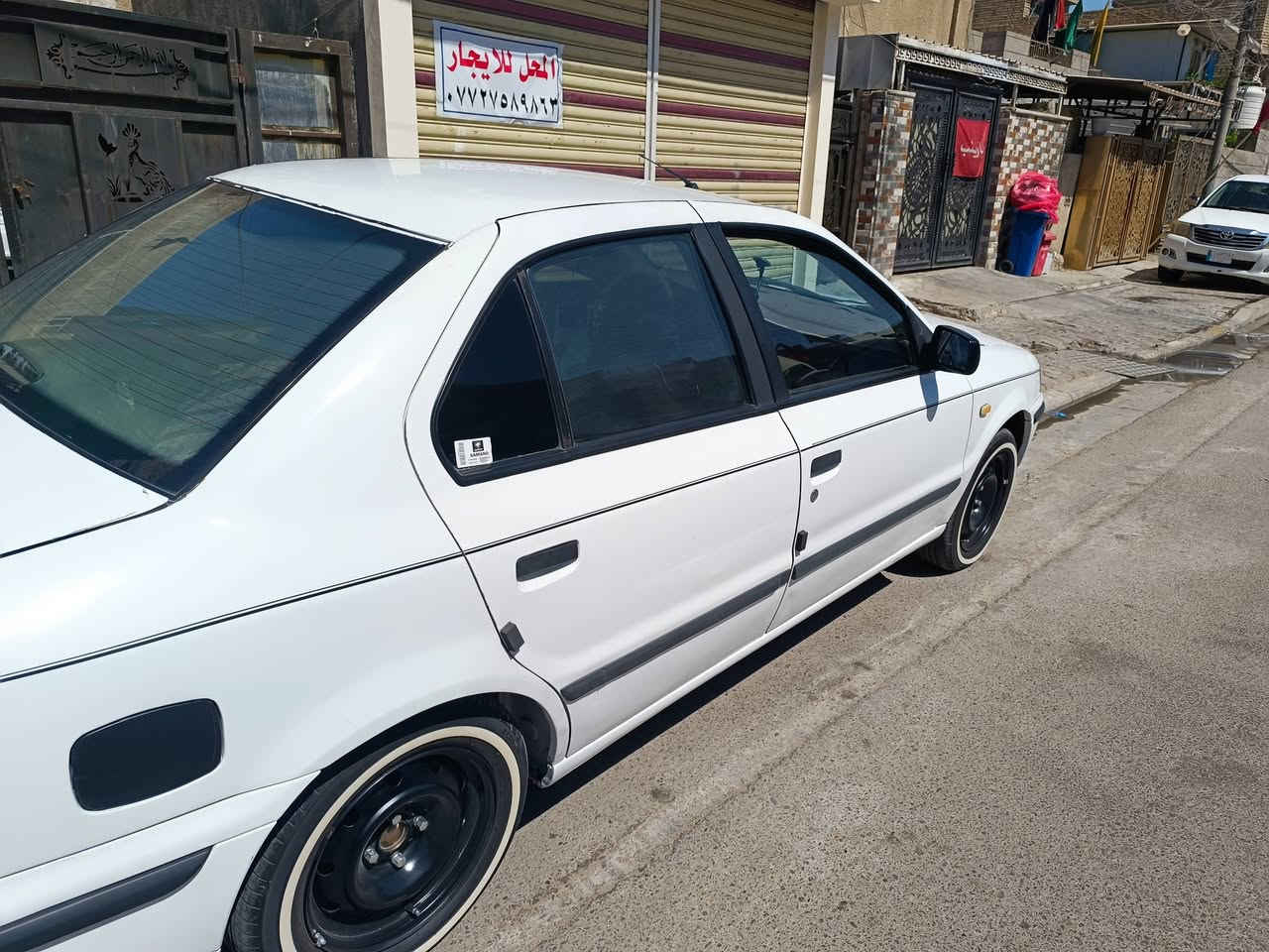 سمند للبيع موديل 12 رقم بغداد بسمي تحويل ثاني يوم مكينه حداديه تخم تاير ابو الخطه باتري جديد سعر 50 وبيه مجال ***********
