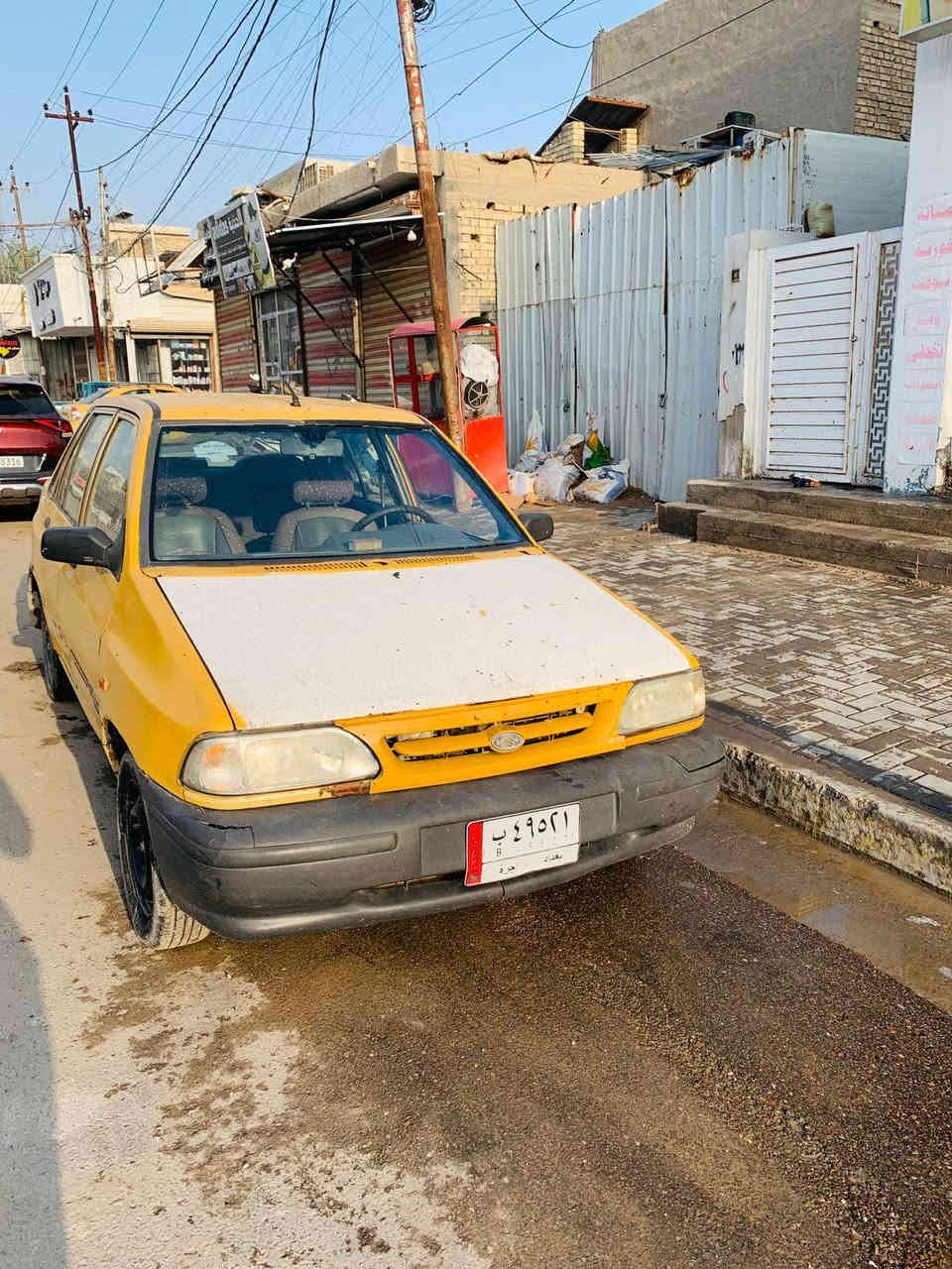 سلام عليكم سايبه لبيع موديل 12 سنويه 2025 ساقطه صار شهر صدر نص عمر تخم تاير جديد كهربايات كله شغاله خياسات بصيطه مكينه بيها خيط بخار  هيه غرامات ورقتين سياره سعر ١٨ قفل ولهيئه ولغرامات عل مشتري بغداد شعب حي البساتين *********** تحويل ثاني يوم
