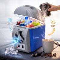 ثلاجة سيارة • هيتر سيارة • ٧٫٥ لتر