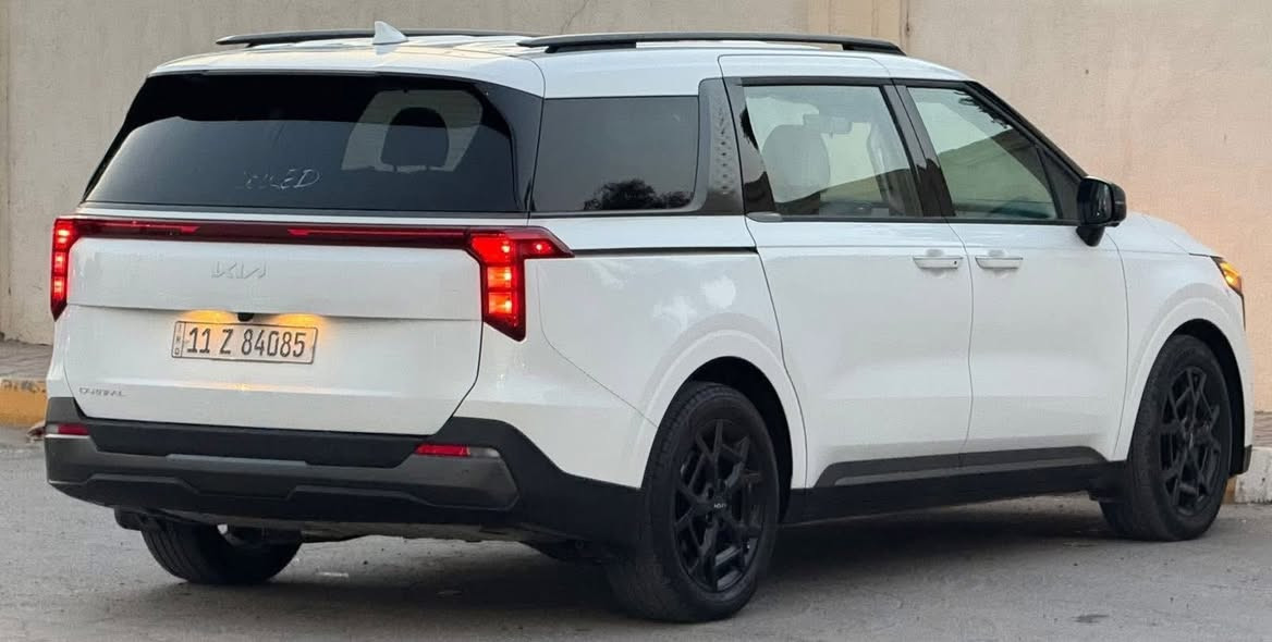 السلام عليكم

كيا كرنفال 2025 الشكل الجديد فئة SX بريستج 

فول مواصفات وارد امريكي تقرير مياه امطار

بدون صبغ بدون تبديل بدون بارد بجم كبس

كير مكينة شاصي لغد مكفول ايرباك راجع سستم بلادي رقم بغداد الجديد بأسمي تحويل مباشر 

المواصفات:بصمة-بصمة ابواب-تشغيل عن بعد

دبل فتحة-جنطة كهرباء-كشنات كهرباء-داخل ابيض

كاميرات محيطية-حساسات محيطية-كشنات جلد

كشنات تدفئة وتبريد-لايت زنون 4 عدسات 

امامي LED-ويل كب بلاك-مري قلاب-كامرة عند الاشارة

كامرة داخلية-كشنات قلابة-اوتو هولد-شاحن واير ليس

مود درايف-رادار امامي-رادار جانبي-رادار خلفي

قيادة الية-تحديد مسار-تبريد مركزي 3 قطع

محرك 3500 6 سلندر-شاشات خلفية-خزن ميموري

8 راكب-كشاف زنون-ماشية 8 الف ميل

بلوتوث-كار بلي-AUX-ABS

مكان السيارة بغداد الدولعي 

للتواصل والاستفسار

***********

***********
