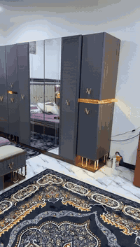 غرفه نوم تركيه نضيفه ماصالي سبوع من شتريته ***********
